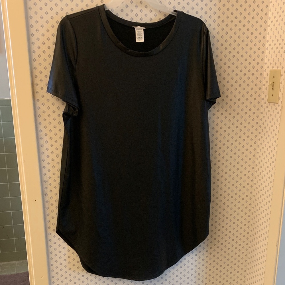 ♥️♥️♥️PLUS SIZE FAUX LEATHER TUNIC OR MINI DRESS IF YOU DARE!!!♥️♥️♥️
